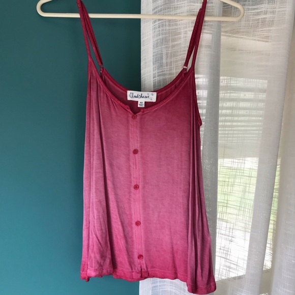 Soft, Flowy, Pink Tank Top - Picture 2 of 5